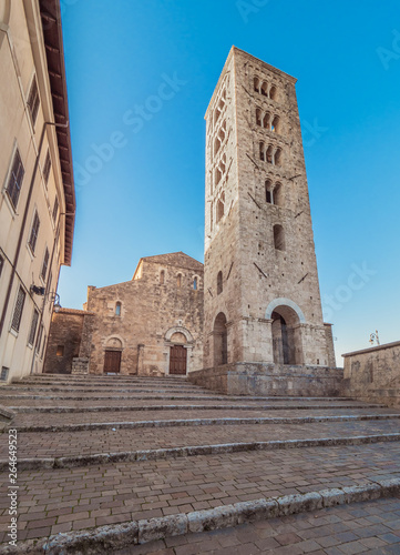 Anagni (Italy) - A little medieval city in province of Frosinone, famous to be the "City of the Popes"; it has long been the residence of the Pope of Rome. Here the historic center.
