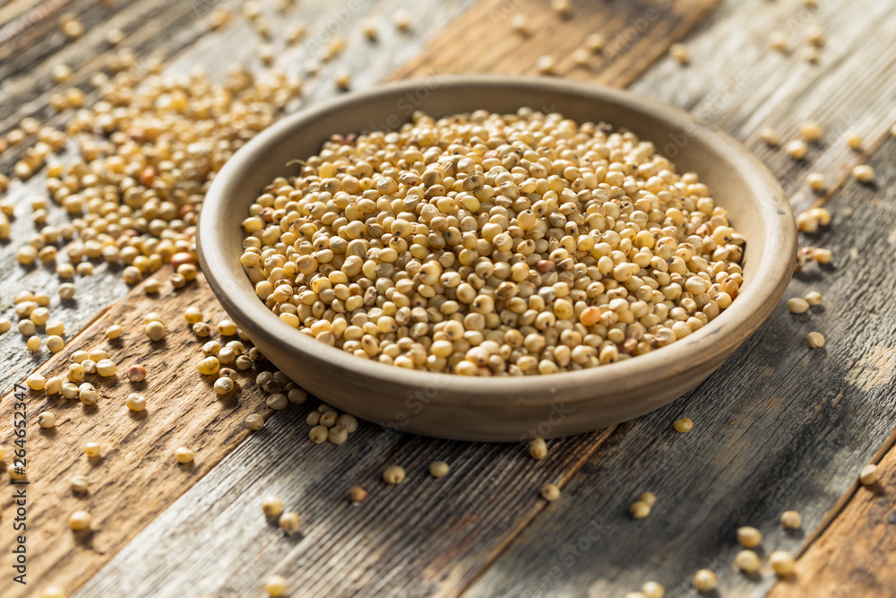 Raw Organic Sorghum Grain Raw Organic Sorghum Grain