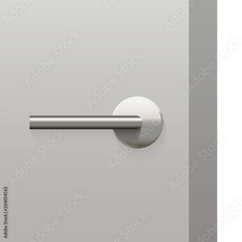 Door handle vector icon