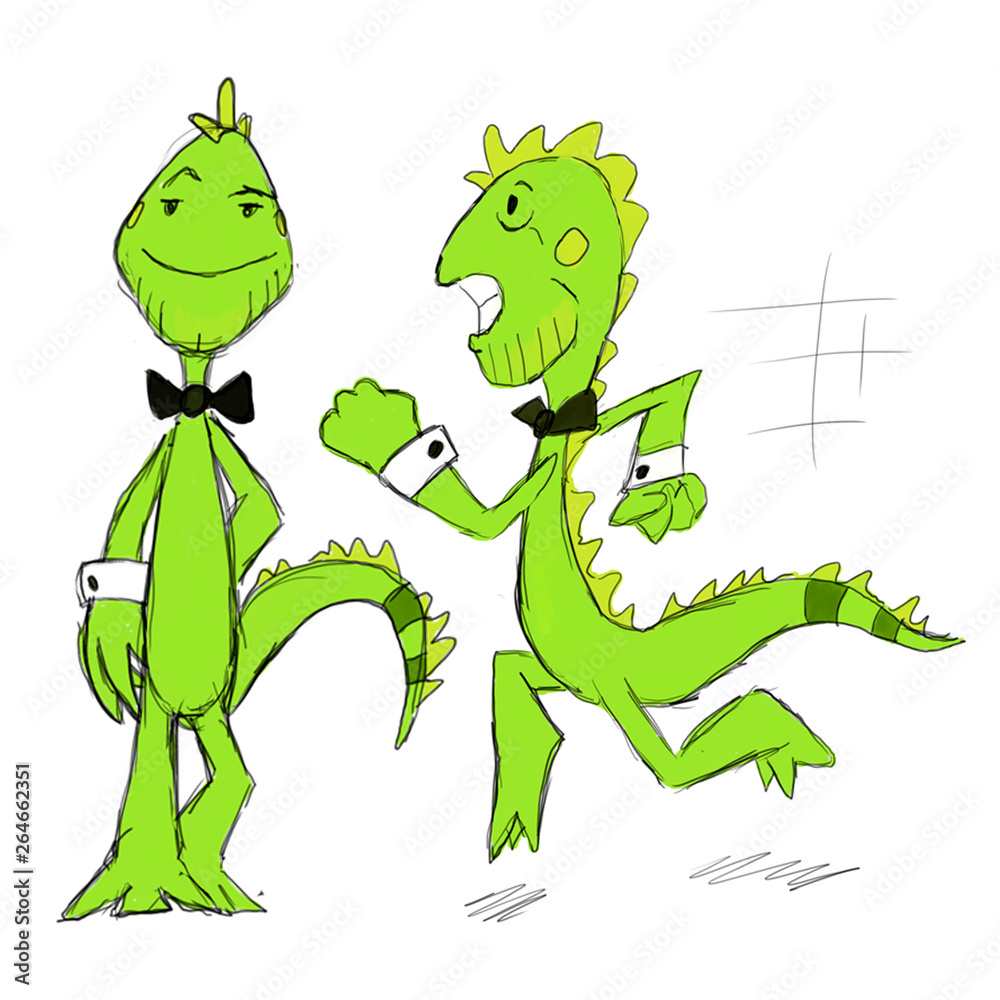 Fototapeta premium Iguana 2