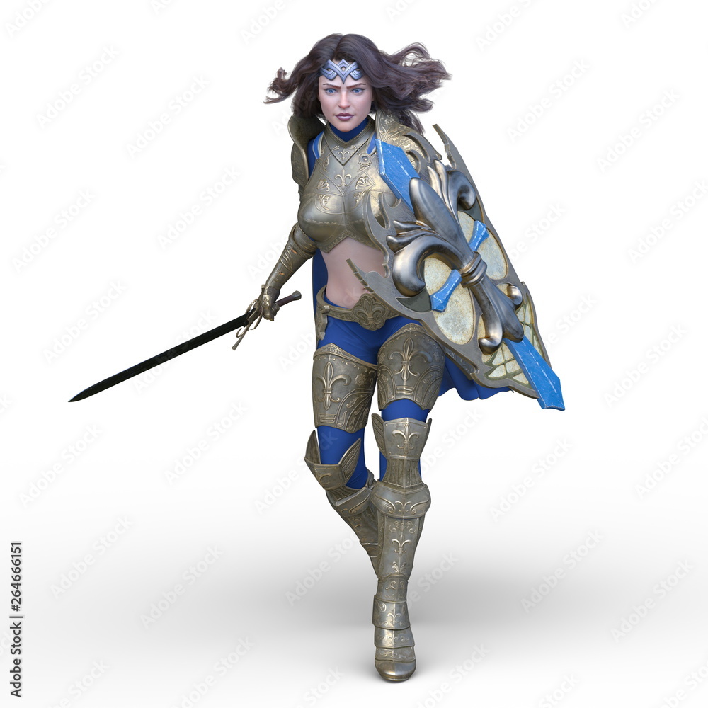 戦う女戦士 戦う女戦士