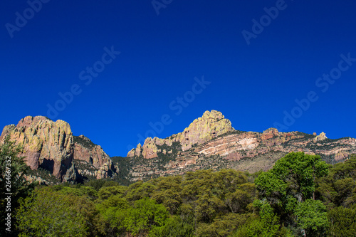 The colorful Chiricahua Mountains are one of Arizona's famous sky islands