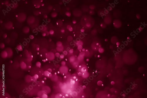 Abstract bokeh background, plastic pink from spraying to spray water