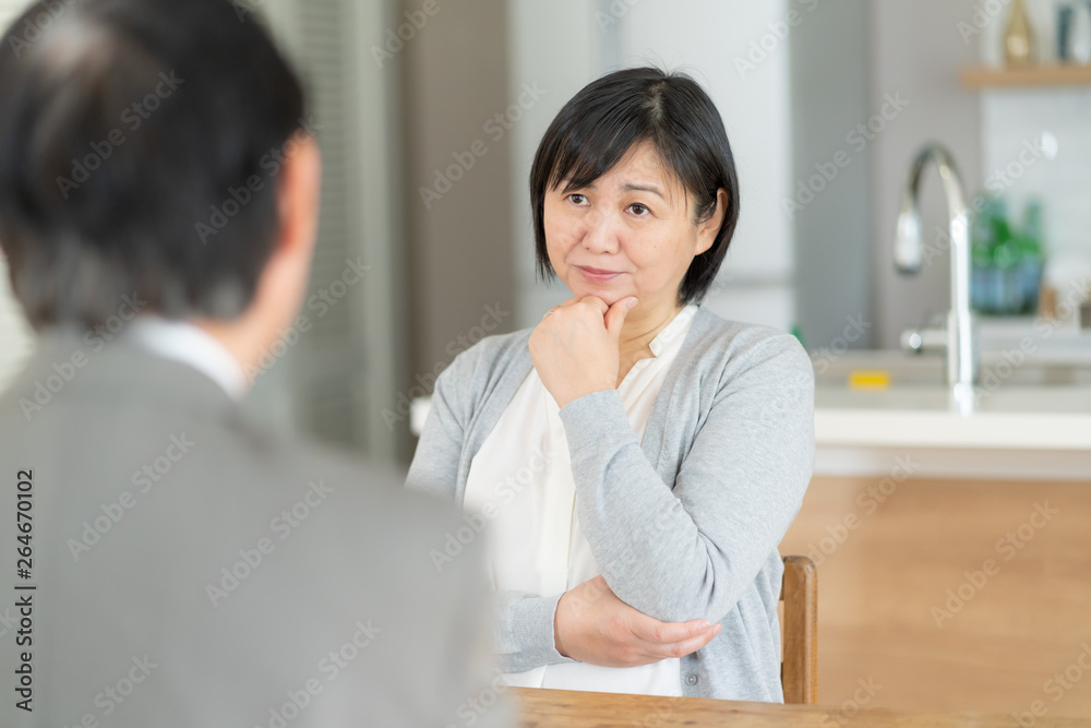 Obraz premium シニアミドル