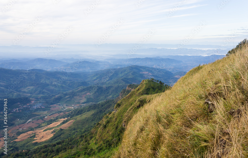 Phu Nom Landscape at Phu Langka National Park Phayao Thailand Travel Wide