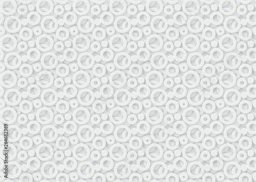 Abstract background with rings