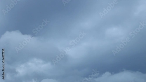 Wallpaper Mural Black Clouds Ready for Storm - Monsoon (Fast motion) Torontodigital.ca