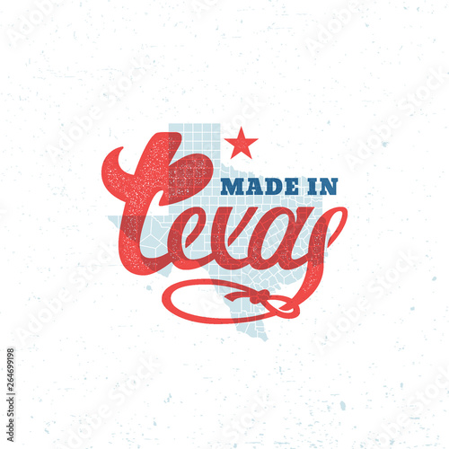 Texas lettering