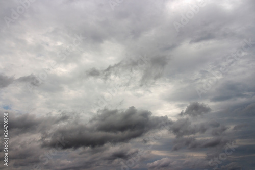 sky background; dark cloud in the sky