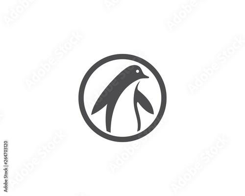 Penguin logo vector