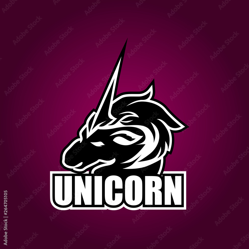 Obraz premium unicorn icon