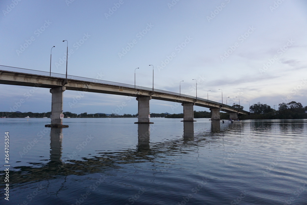 bridge over the river