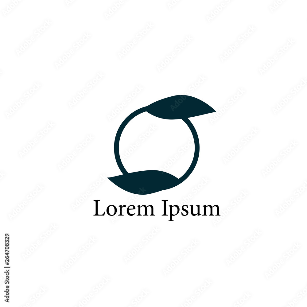 leaf logo icon for nature company leaf logo icon for nature company
