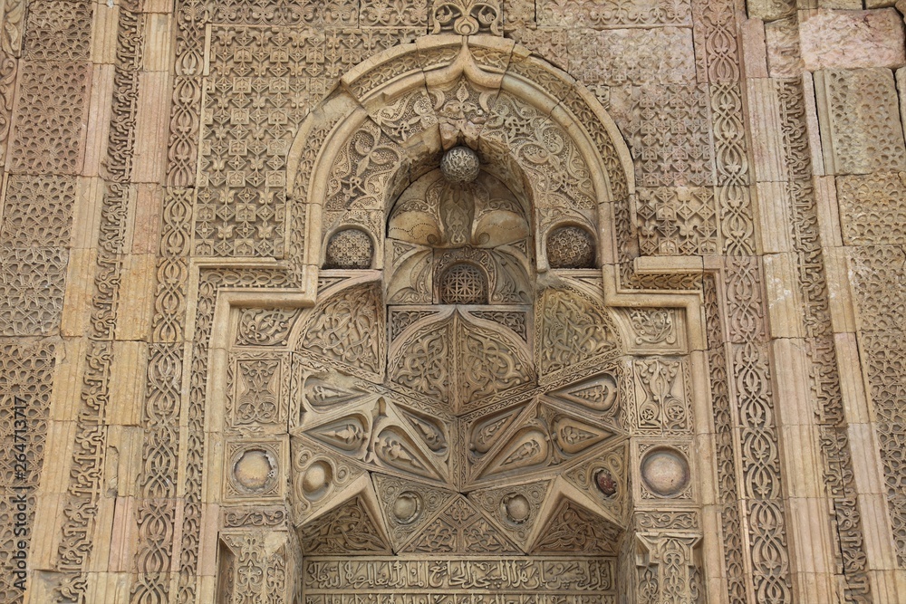 A detail from the Great Mosque of Divrigi.