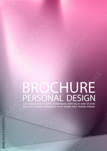 Brochure cover used in marketing and advertising