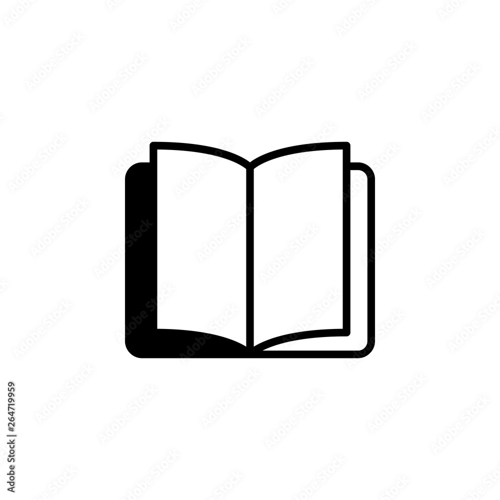 Book icon vector. Book vector design. sign design. flat style. Vector EPS 10 Book icon vector. Book vector design. sign design. flat style. Vector EPS 10