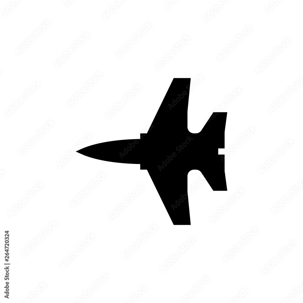 war plane icon vector. war plane vector design. sign design. flat style. Vector EPS 10