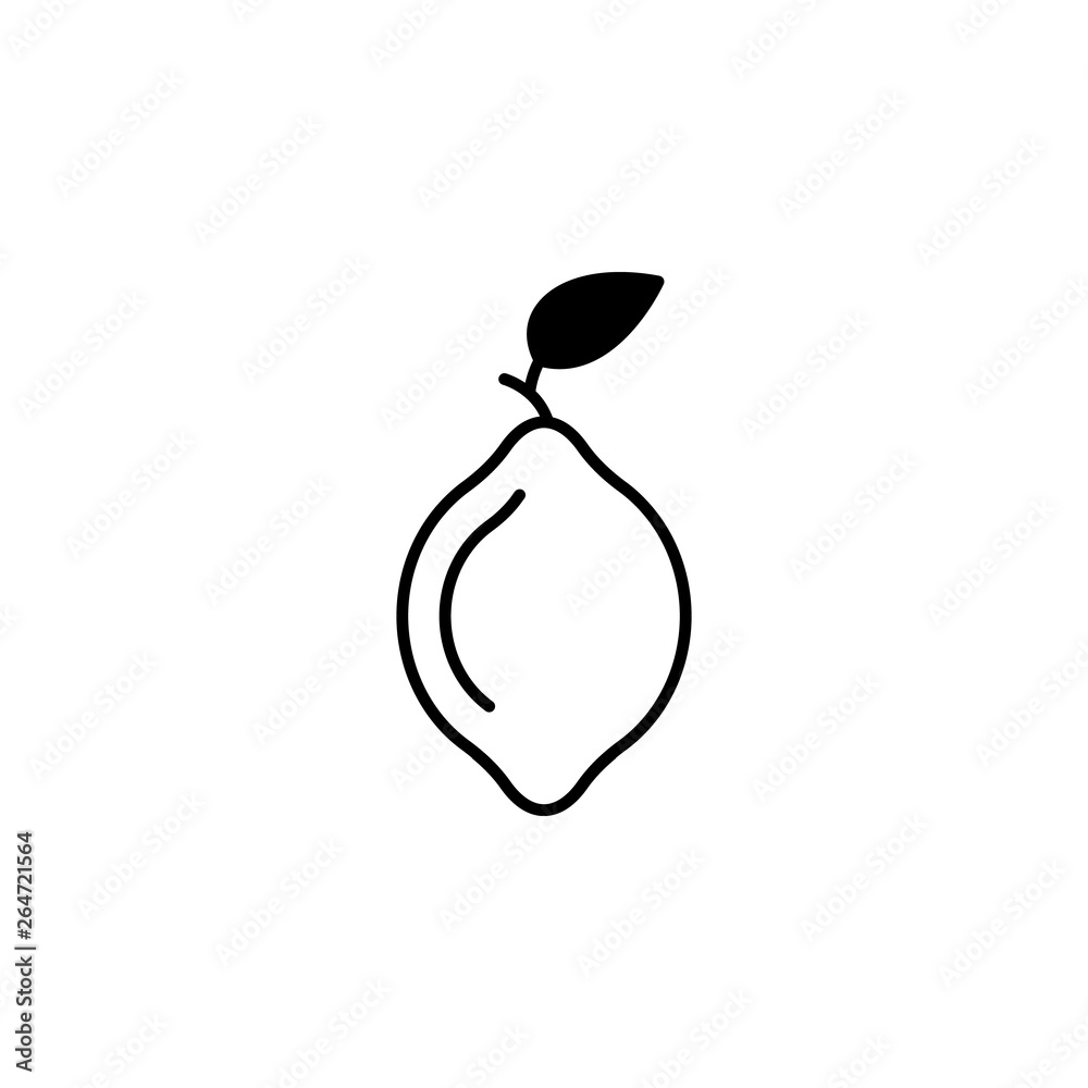 Lemon icon vector. Lemon vector design. sign design. flat style. Vector EPS 10 Lemon icon vector. Lemon vector design. sign design. flat style. Vector EPS 10