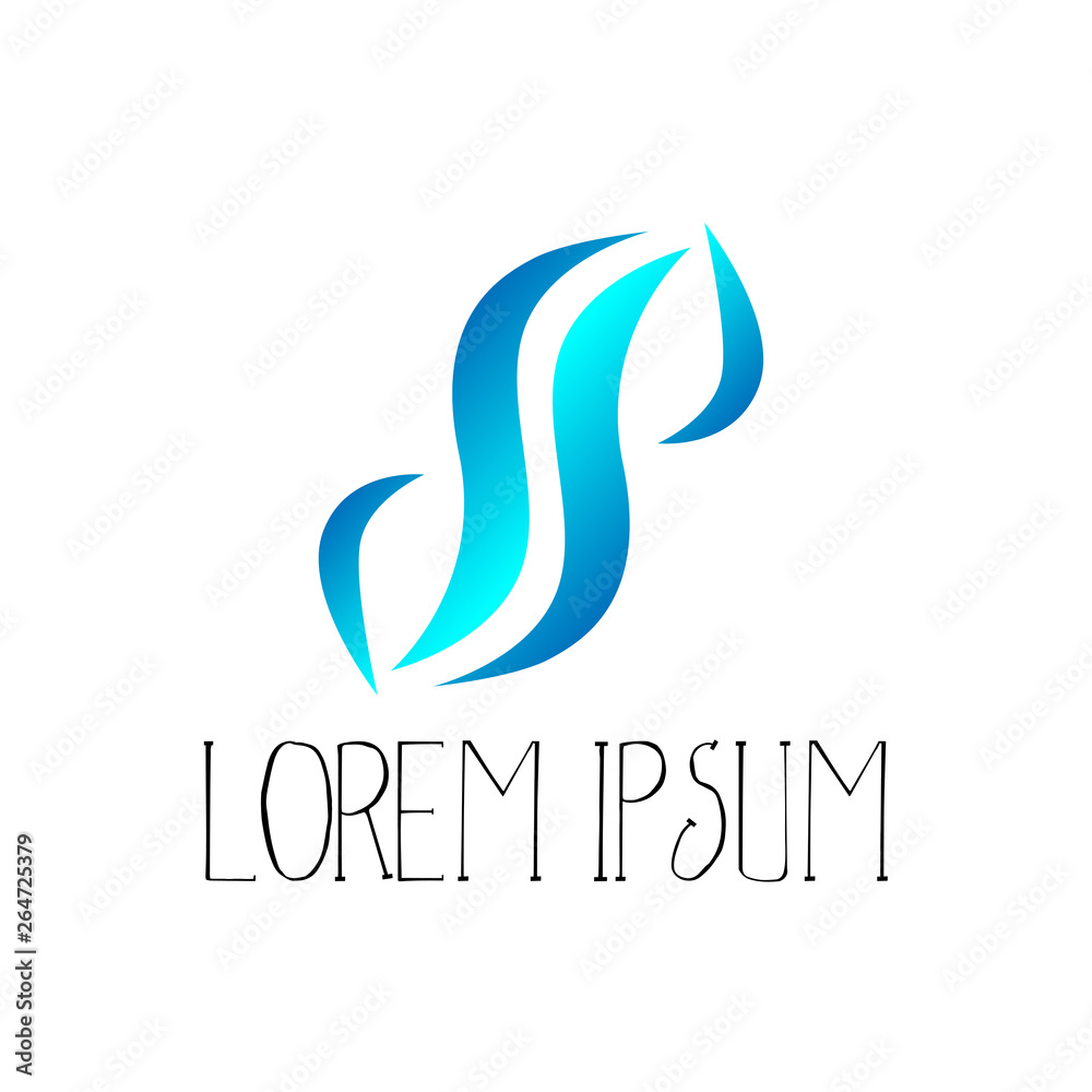 abstract logo icon for creative industry company