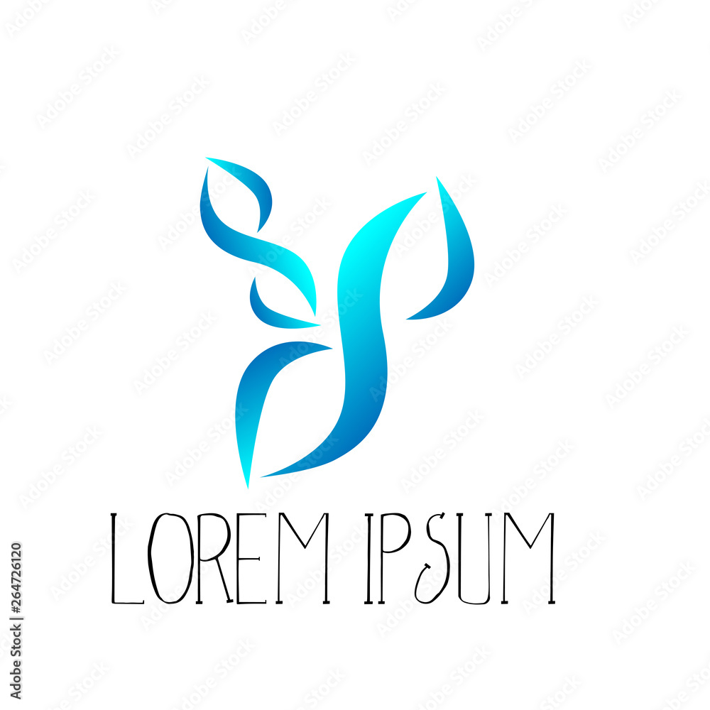 Fototapeta premium E initial letter logo icon for business company