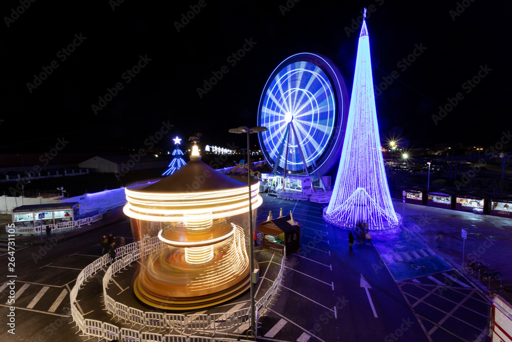 Christmas fair in Spain