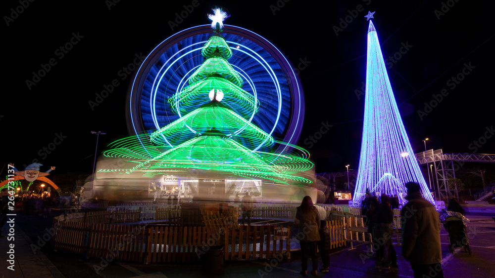 Christmas fair in Spain