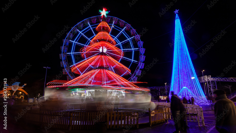 Christmas fair in Spain