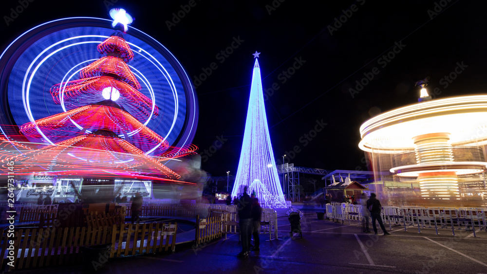 Christmas fair in Spain