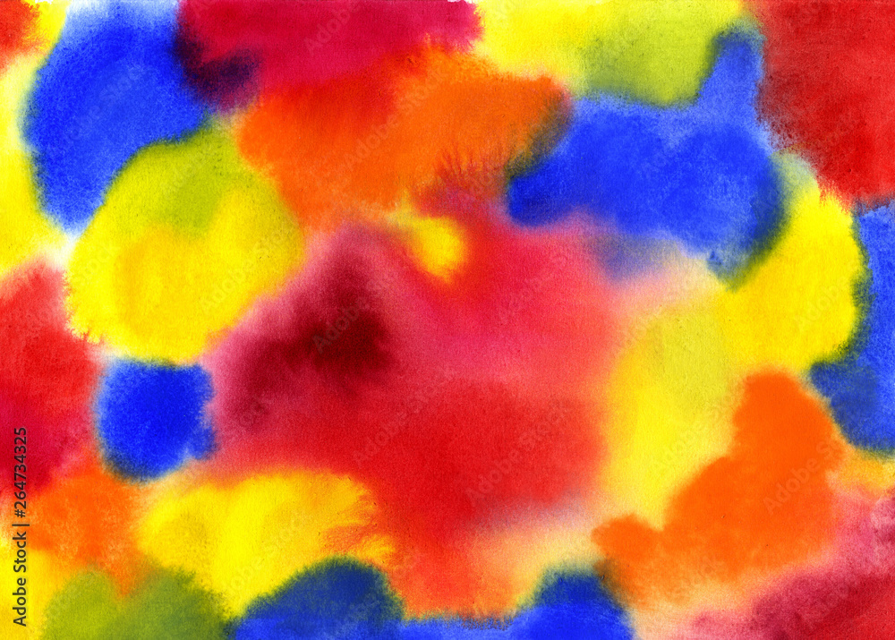 Bright abstract watercolor background