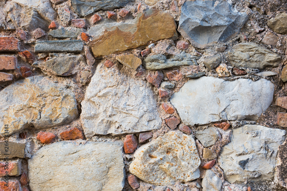 road surface made of natural stone road surface made of natural stone