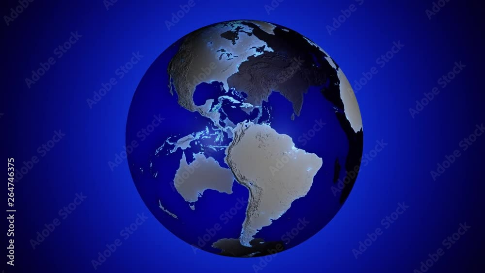 Blue transparent 3d animated earth showing the borders of the country Botswana and the capital Gaborone in 4K resolution at daytime Blue transparent 3d animated earth showing the borders of the country Botswana and the capital Gaborone in 4K resolution at daytime