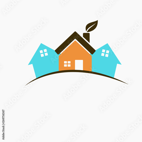 Real Estate home Design vector