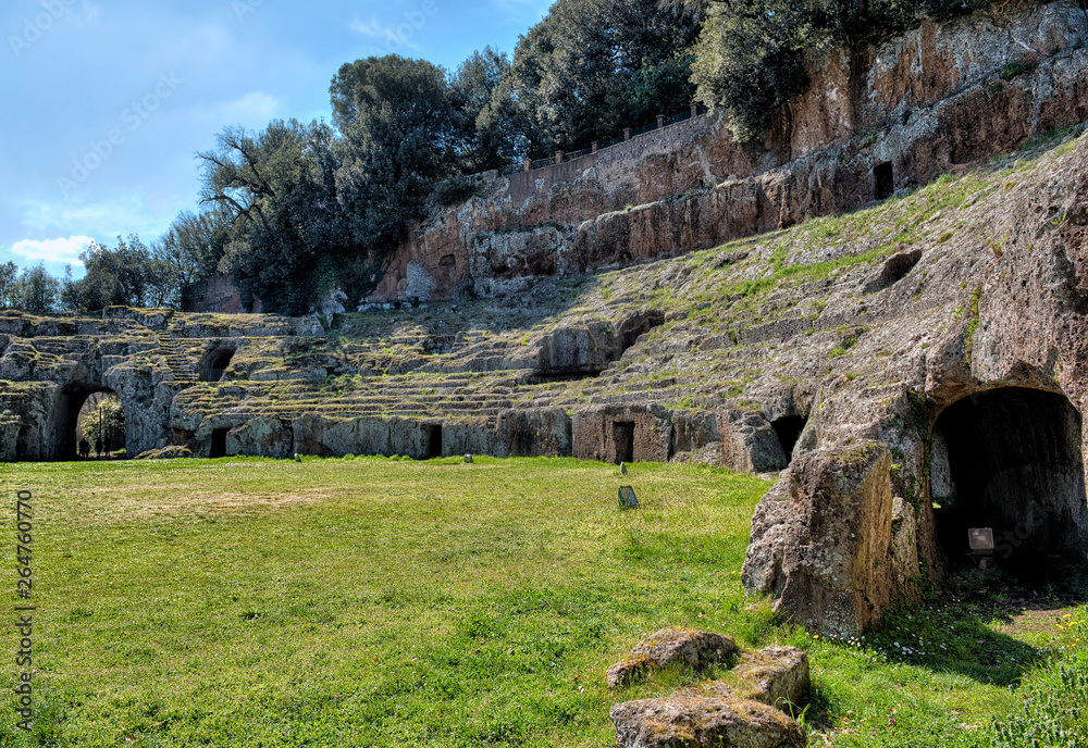 Sutri, Italy, Roman Amphitheatre