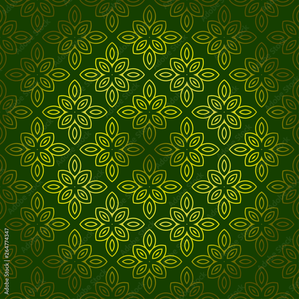 Beautiful Seamless Geometric Ornament Vector Illustration. Abstract.