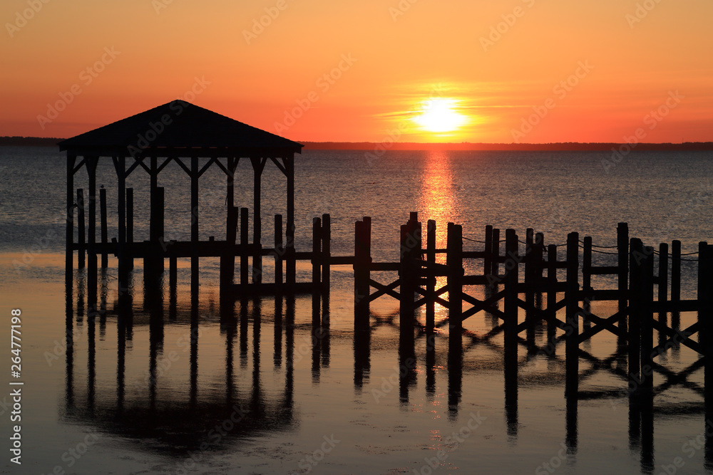 Fager's Island Isle of Wight Sunset
