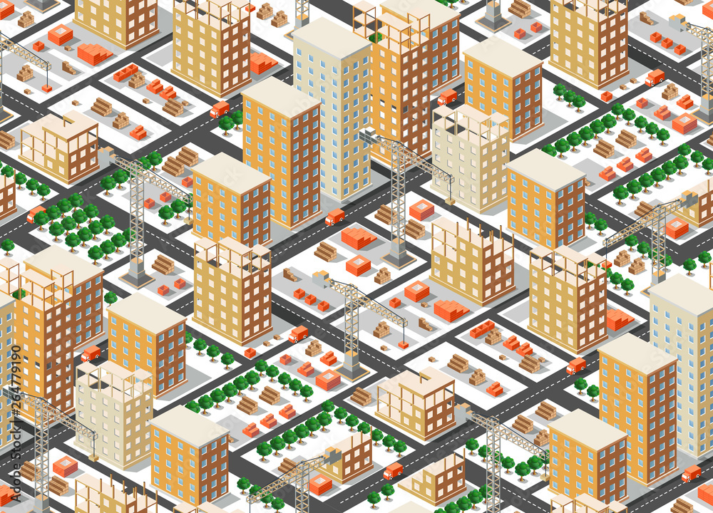 Seamless urban plan