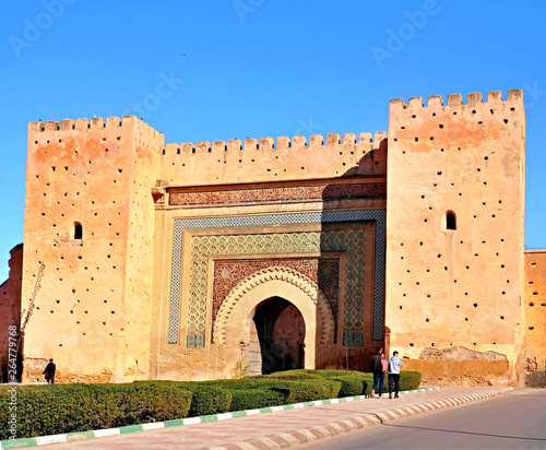 Bab Agnaou -is one of the nineteen gates of Marrakesh, Morocco. It was built in the 12th centrury in the time of the Almohad dynasty