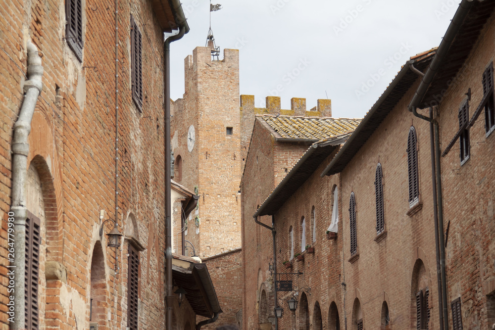 Certaldo Toscana Italia paese storico