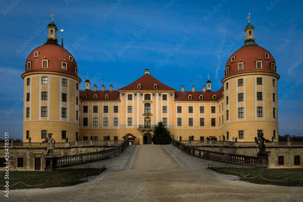 Fototapeta premium Schloß Moritzburg bei Dresden