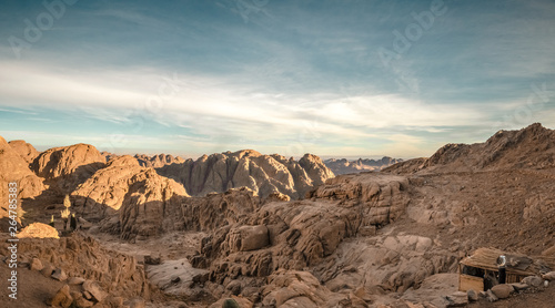desert landscapes of Sinai 