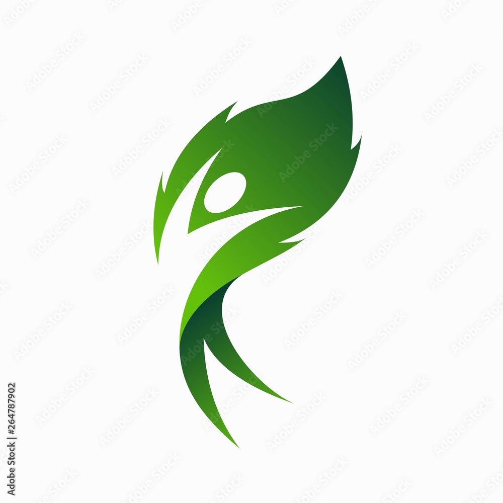 Leaf logos that make happy people Leaf logos that make happy people