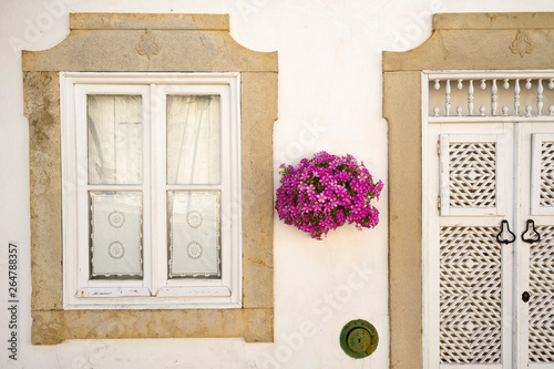 Houses In The Old Town Of Tavira, Algarve Portugal