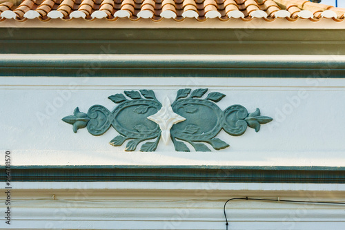 Houses In The Old Town Of Tavira, Algarve Portugal