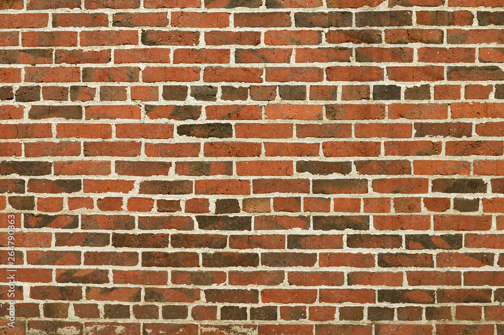 Old red brick wall background texture Old red brick wall background texture