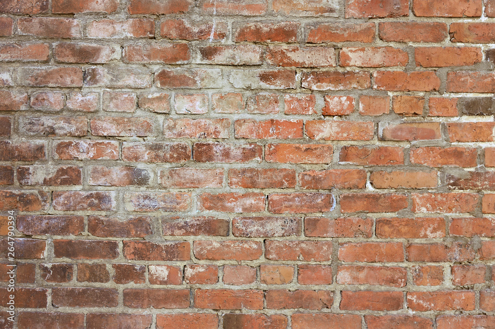 Old red brick wall background texture Old red brick wall background texture