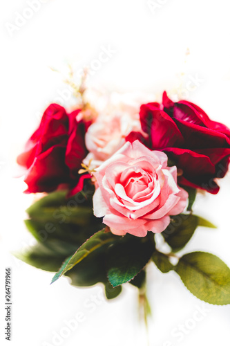 Close up of roses bouquet