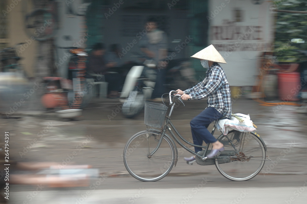 Fototapeta premium bicycle on street