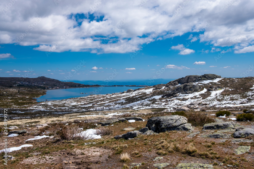 Amazing Snow Landscape View, Serra Da Estrela, Portugal