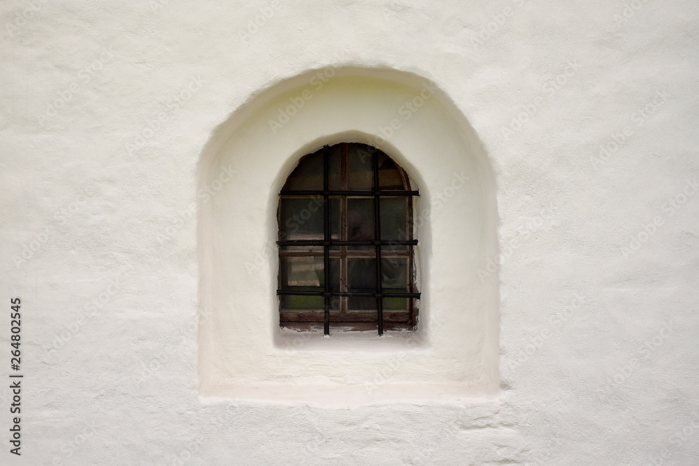 Fototapeta premium Fragment of wall with window