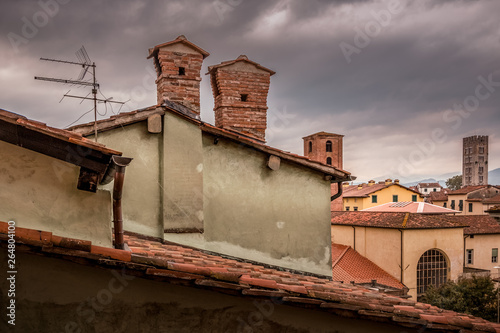 Chimneys and towers photo